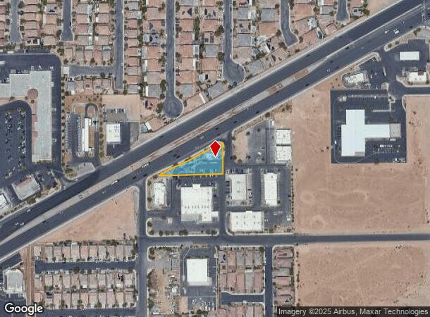  4585 Blue Diamond Rd, Las Vegas, NV Parcel Map