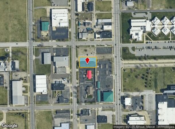  1116 S Main St, South Bend, IN Parcel Map