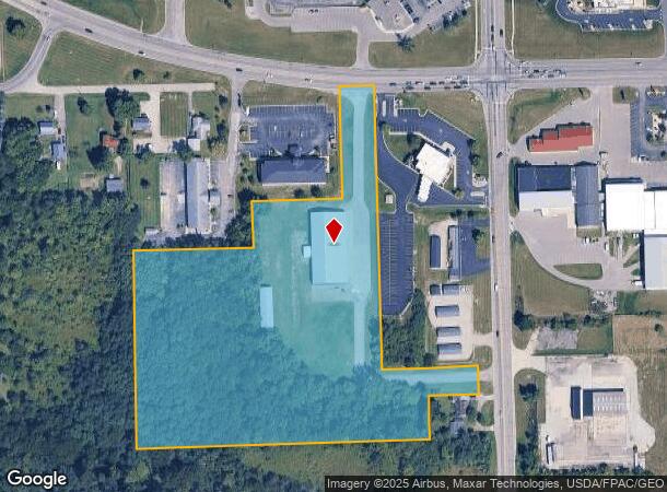  1055 W Us Highway 223, Adrian, MI Parcel Map