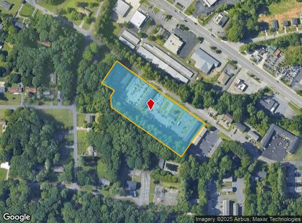  3690 Yarbrough Ave, Winston Salem, NC Parcel Map