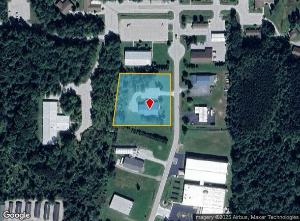 101 Enterprise Dr, Vassar, MI Parcel Map