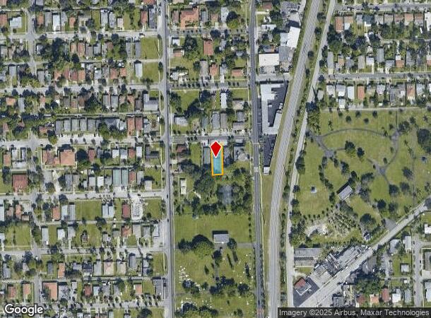  711 Sw 10Th St, Dania, FL Parcel Map