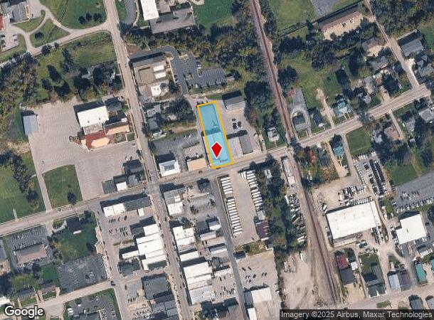  203 E Woodford St, Lawrenceburg, KY Parcel Map