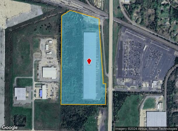  7540 W Bert Kouns Industrial Loop, Shreveport, LA Parcel Map