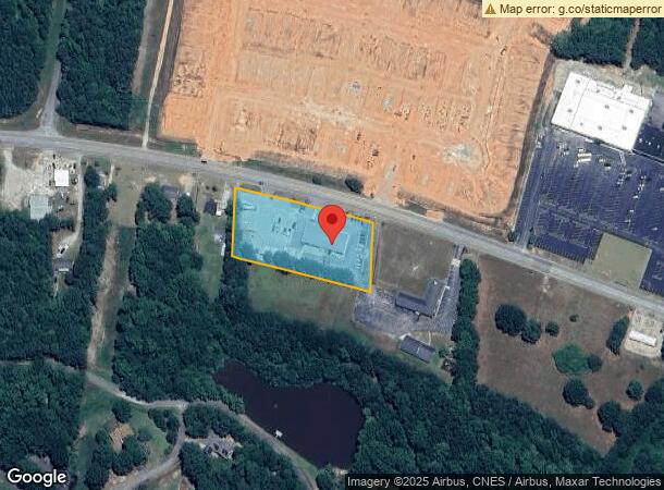  1521 W Main St, Laurens, SC Parcel Map