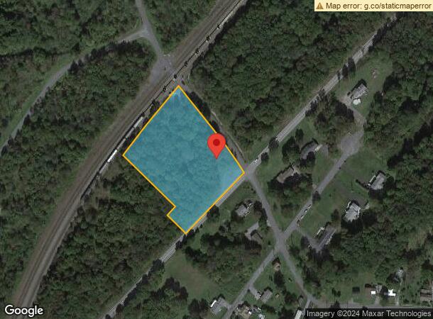  864 Evergreen St, Lilly, PA Parcel Map