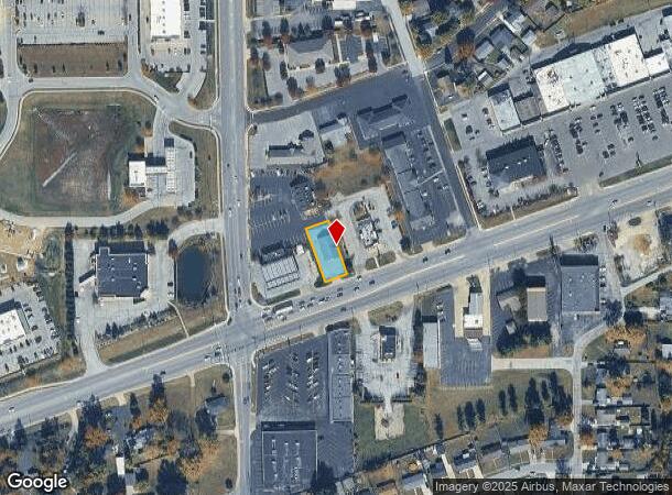  1620 E Main St, Plainfield, IN Parcel Map