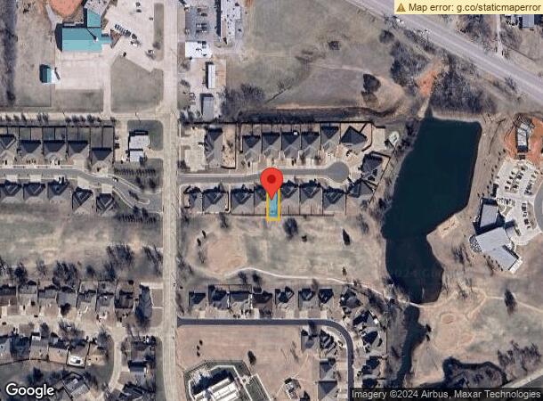  11326 Nw 121St Pl, Yukon, OK Parcel Map