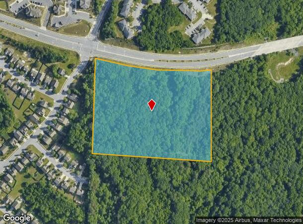 501 W Hartley Dr, High Point, NC Parcel Map