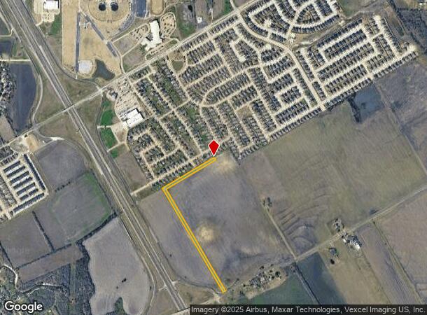 Fm 878, Waxahachie, TX Parcel Map