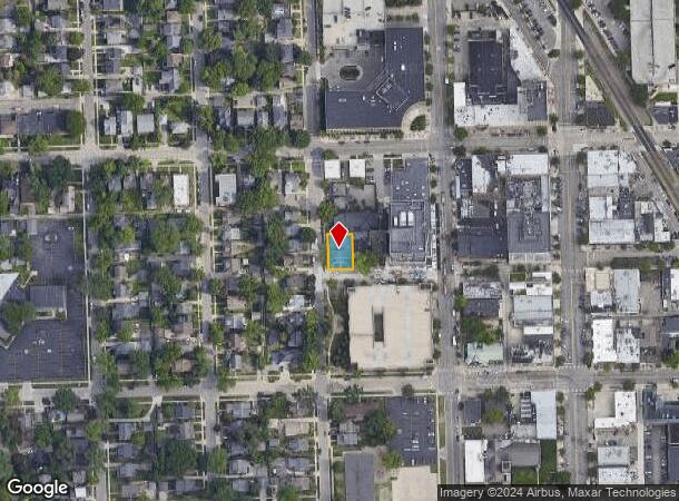  424 W 5Th St, Royal Oak, MI Parcel Map