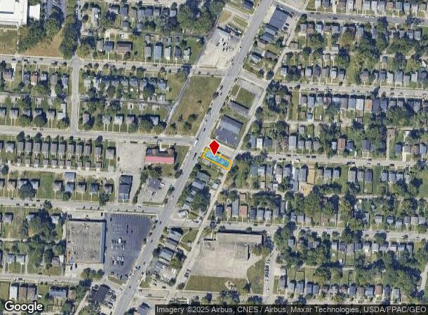  2028 Cleveland Ave, Columbus, OH Parcel Map