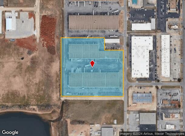  1101 Enterprise Ave, Oklahoma City, OK Parcel Map