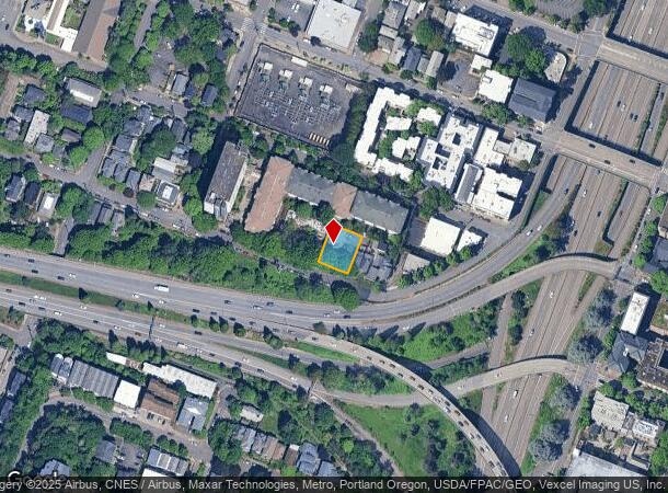  1525 Sw Market St, Portland, OR Parcel Map