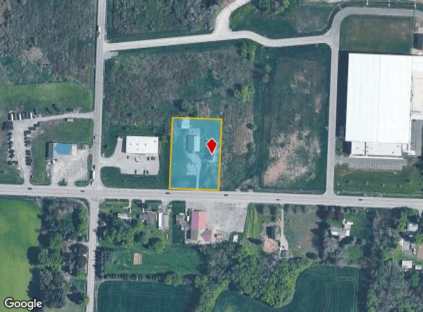 9723 Rochester Rd, Middleport, NY Parcel Map
