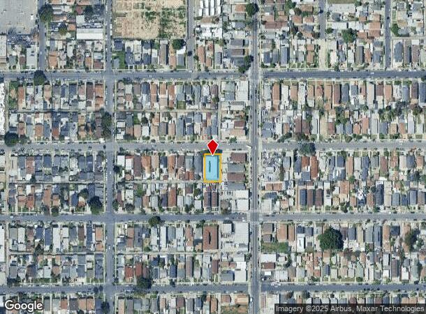 240 E 60Th St, Los Angeles, CA Parcel Map