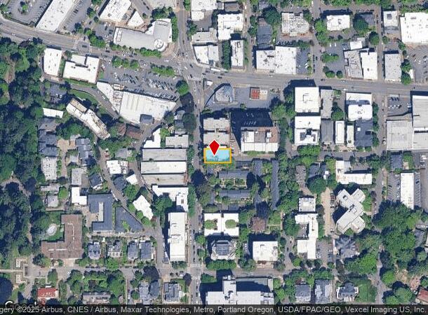  760 Sw Vista Ave, Portland, OR Parcel Map