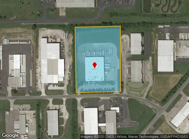  100 Industrial Pky, Mansfield, OH Parcel Map