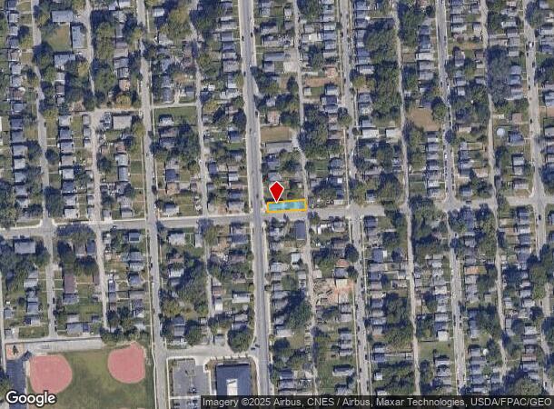  406 1/2 S Hague Ave, Columbus, OH Parcel Map