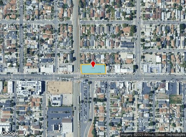  1725 E Florence Ave, Los Angeles, CA Parcel Map