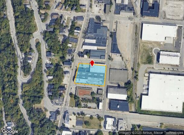  2201 South St, Cincinnati, OH Parcel Map