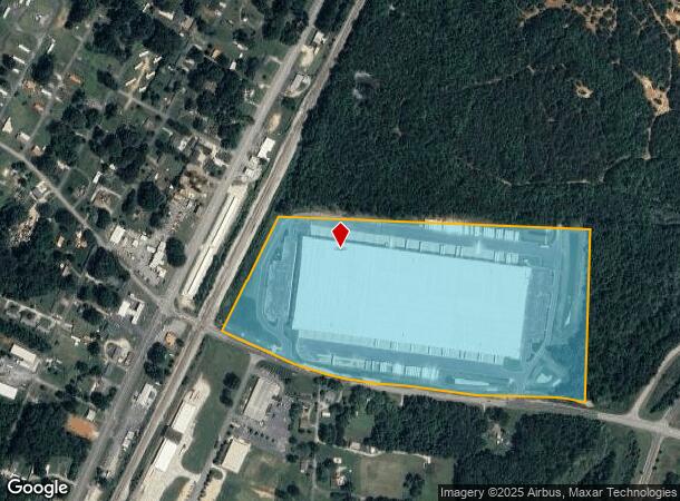  410 Webb Rd, Salisbury, NC Parcel Map