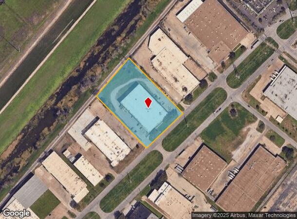 909 Regal Row, Dallas, TX Parcel Map