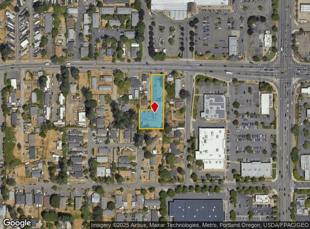  7926 Se Johnson Creek Blvd, Portland, OR Parcel Map