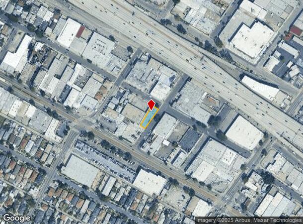 1811 Paloma St, Los Angeles, CA Parcel Map