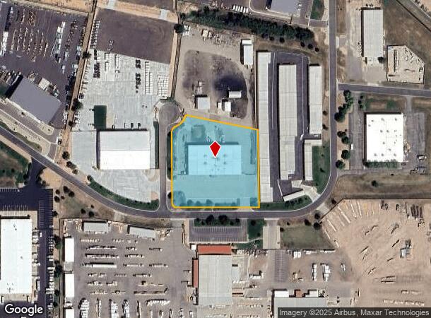 4057 Camelot Cir, Longmont, CO Parcel Map