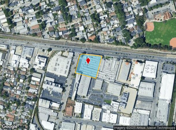  3520 Hayden Ave, Culver City, CA Parcel Map