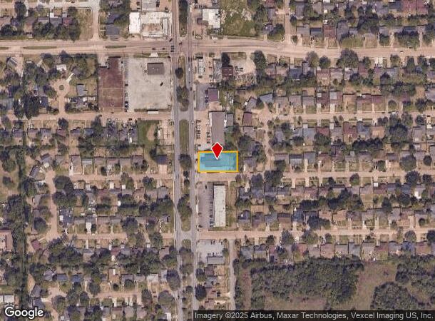 8631 Martin Luther King Blvd, Houston, TX Parcel Map