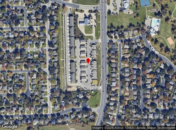 2200 N A W Grimes Blvd, Round Rock, TX Parcel Map