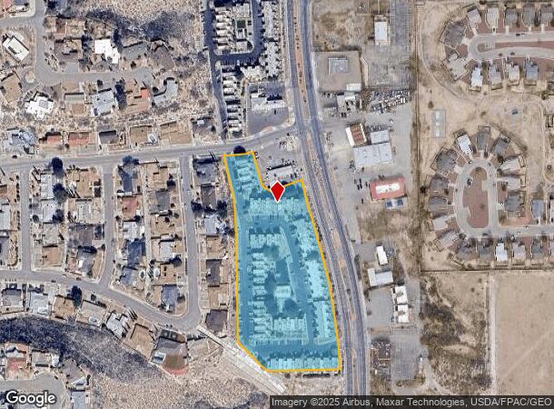  3334 Zion Phase 2 Ln, El Paso, TX Parcel Map