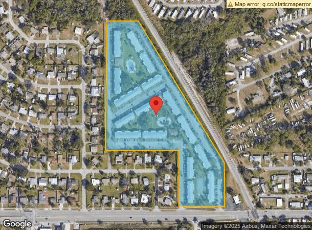  1900 Post Rd, Melbourne, FL Parcel Map