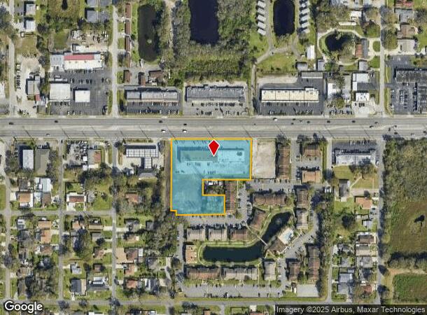 4040 W Waters Ave, Tampa, FL Parcel Map