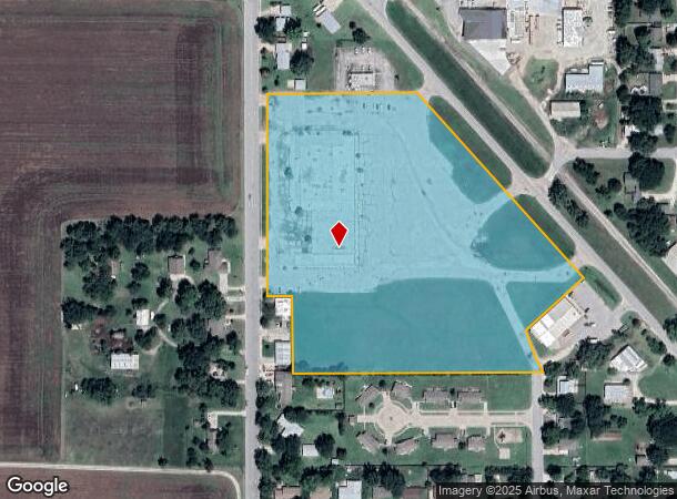 2300 N Anderson Ave, Newton, KS Parcel Map