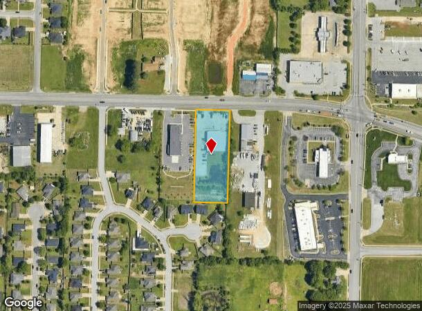  3049 E Robinson Ave, Springdale, AR Parcel Map