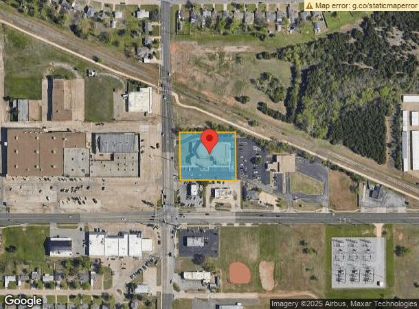  1500 S Midwest Blvd, Oklahoma City, OK Parcel Map