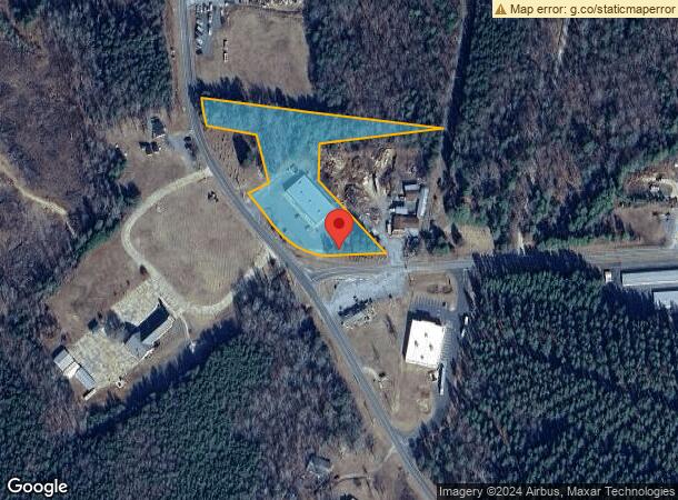  2538 Blain Rd, New London, NC Parcel Map