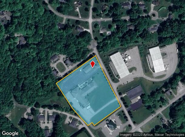 110 Arrowhead Dr, Slippery Rock, PA Parcel Map