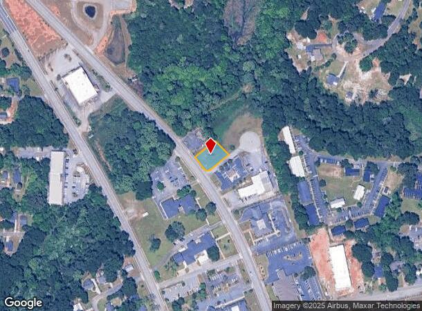  1218 Washington St, Perry, GA Parcel Map