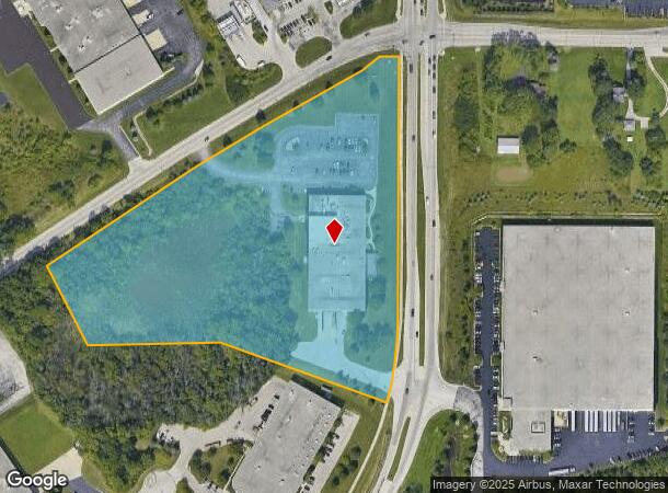 5555 S Moorland Rd, New Berlin, WI Parcel Map