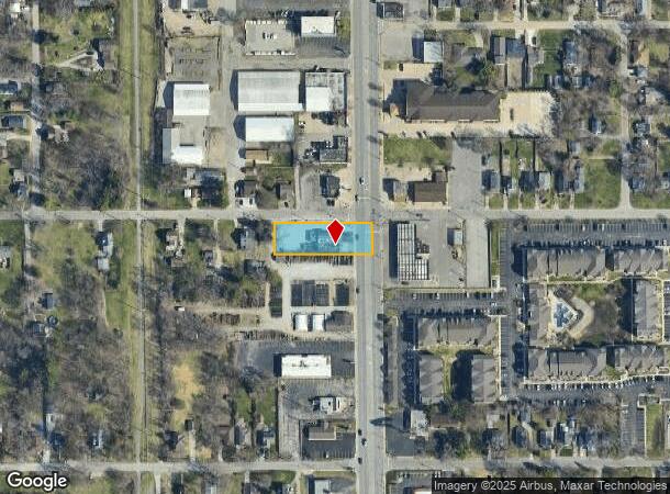  103 S Dixie Way, South Bend, IN Parcel Map