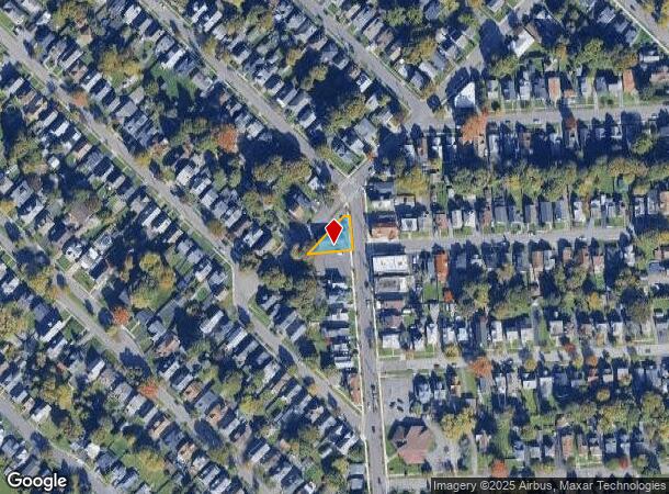  1843 Butternut St, Syracuse, NY Parcel Map