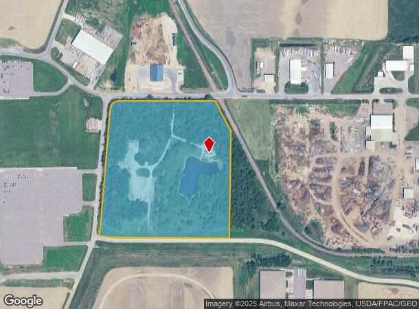  2300 Boulevard Of Champions, Sioux City, IA Parcel Map