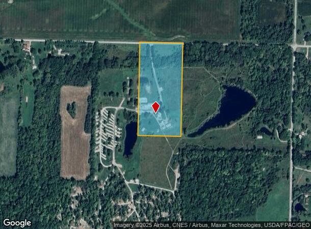  11450 Crawford Rd, Homerville, OH Parcel Map