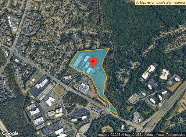  7800 Crescent Executive Dr, Charlotte, NC Parcel Map