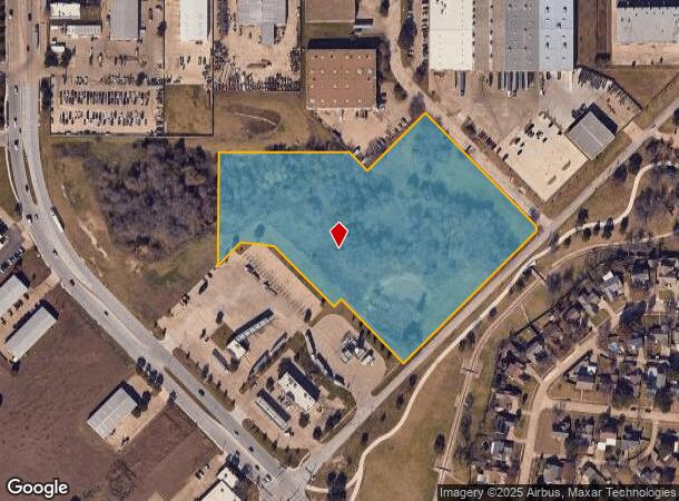  1720 S Town East Blvd, Mesquite, TX Parcel Map