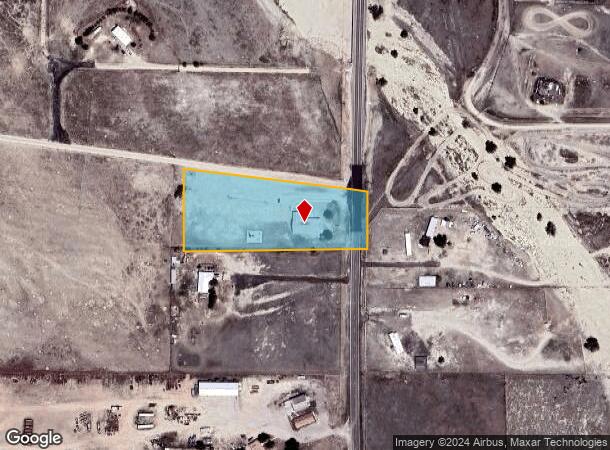  2150 N Ellicott Hwy, Calhan, CO Parcel Map